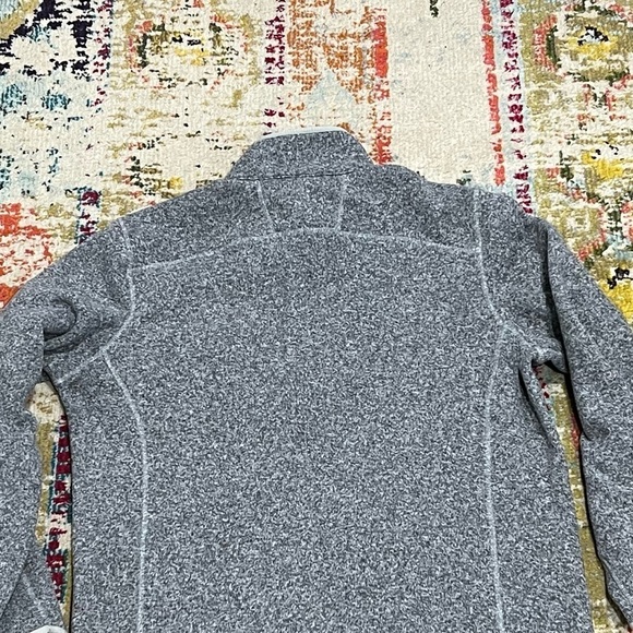 The North Face Gray 1/4 Zip Up Fleece Coat Outwear Coat Jacket Men's XL - Picture 6 of 10